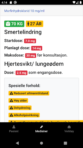 Prehospital Assistent Screen 2