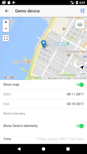 Trakkit: GPS Tracker Screen 2