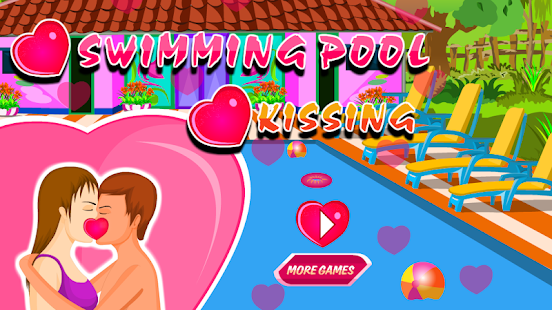 Swimming pool kissing - Lovers kissing game 1.0.0 screenshots 1