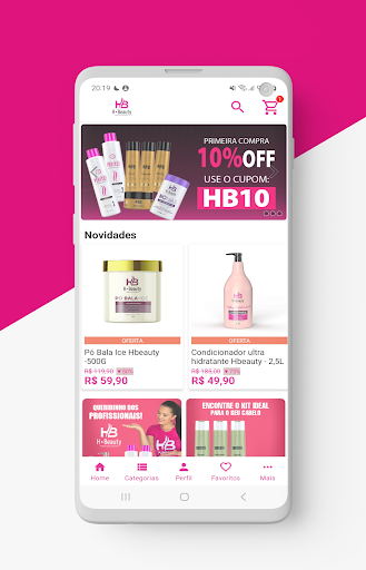 Android application Hbeauty screenshort