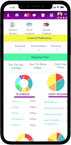 Music Assessment and Grading Screen 2