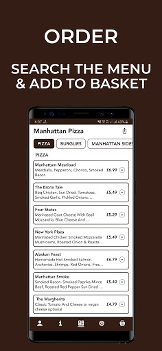 Manhattan Pizza Screen 2