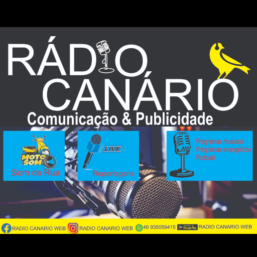 Android application Rádio Canário Web screenshort