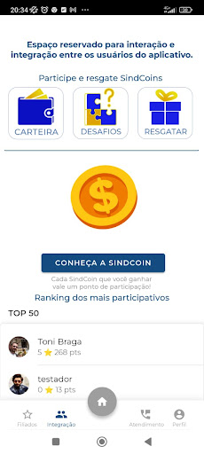 SINTECT-ES Screen 2