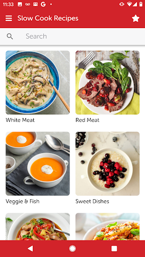 Android application BLW Slow Cook Recipes screenshort