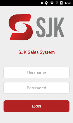 Android application SJK Sales App screenshort
