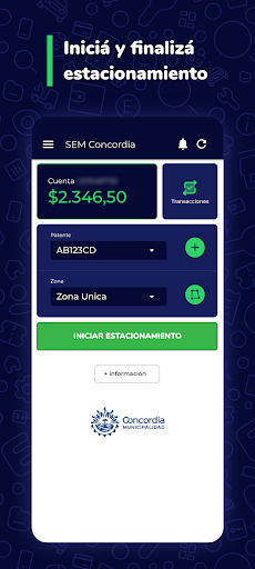 Android application SEM Concordia screenshort