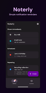 Noterly: simple reminders Screenshot