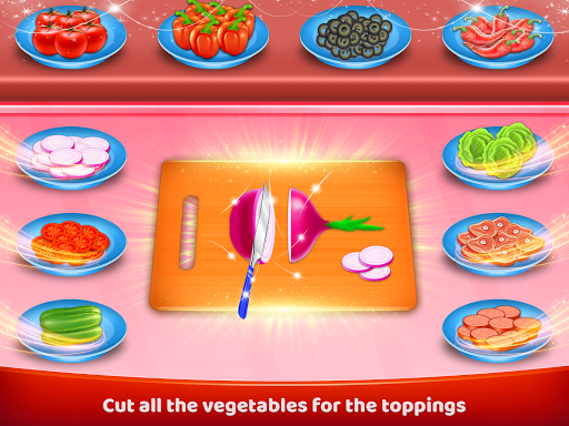 Pizza Kochen Küche Spiel