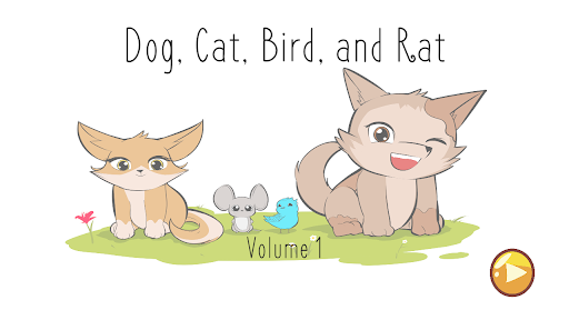 Android application Dog, Cat, Bird and Rat: Vol 1 screenshort