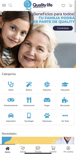 Android application Quality Life screenshort