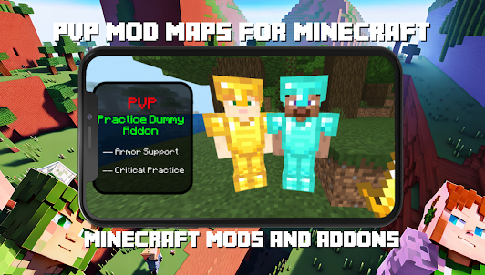 PVP mod maps for Minecraft