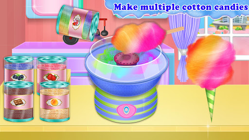 Android application Sweet Candy DIY Shop Food Game screenshort