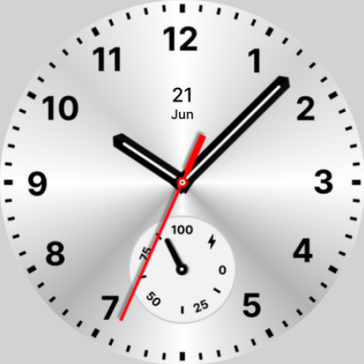 Metallic Watch Face logo