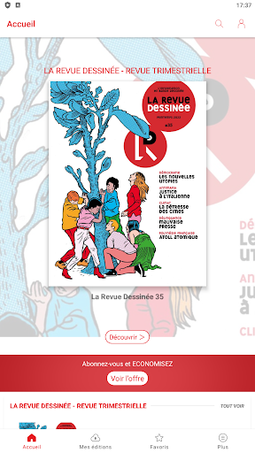 La Revue Dessinée et TOPO Screen 3