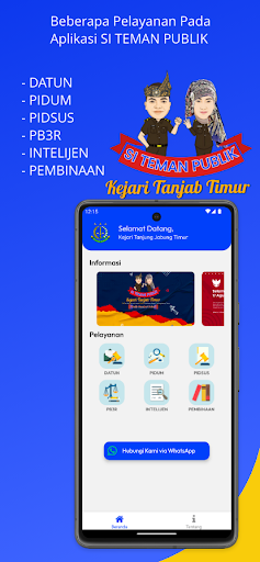 Si Teman Publik Screen 2