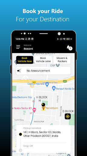 BhadaExpress - Logistics App Screen 3
