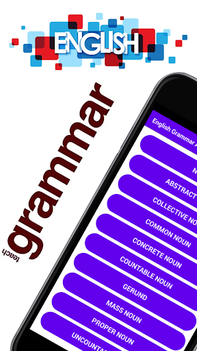 Android application English Grammar A to Z screenshort