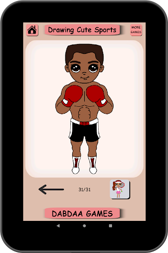 Drawing Cute Sportive Characters