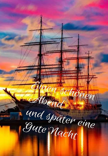 Android application Schönen abend! screenshort