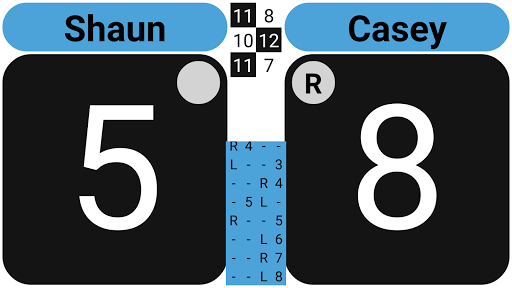 Screenshot of Squore Squash Ref Tool