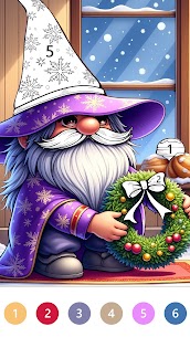 Fairytale Color by number game 1