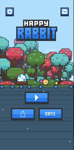 Android application Funny Rabbit screenshort