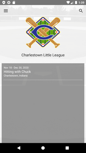 Android application Charlestown Little League screenshort