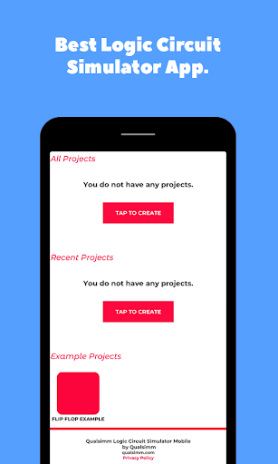 Logic Circuit Simulator Mobile Screen 3