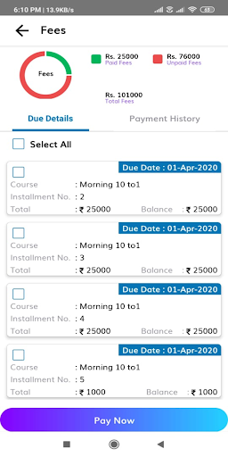 GROWTH ACADEMY PVT LTD Screen 2