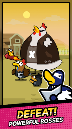 Duck vs Chicken : Idle Defense - Screenshot 4