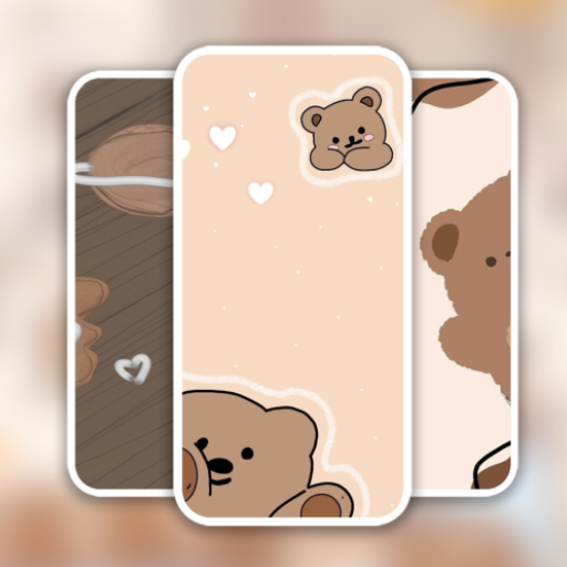 Brown Wallpaper Cute logo