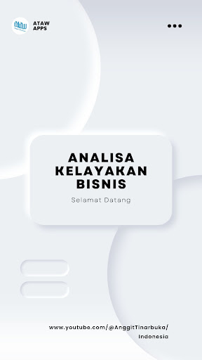 Android application Analisa Kelayakan Bisnis screenshort