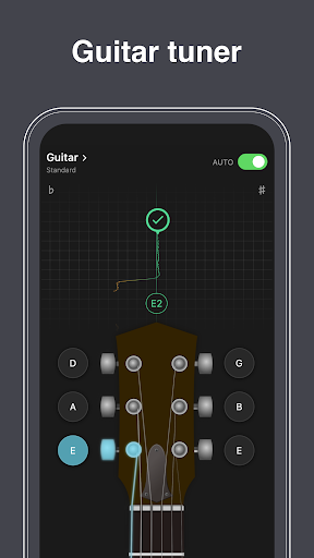 Justune Guitar Tuner Screenshot 2 - AppWisp.com