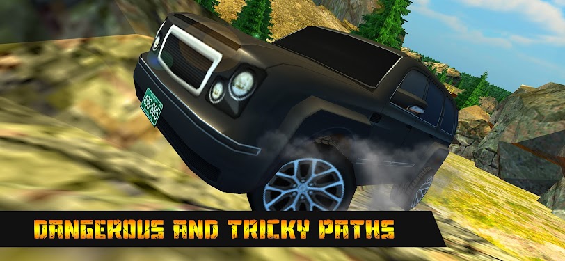 #4. Offroad Jeep Outlaws - Driving Adventure Stunts (Android) By: Xaavia Studios Pvt. Ltd.