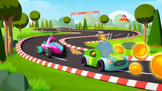 Line Race Master 3D: เกมรถ