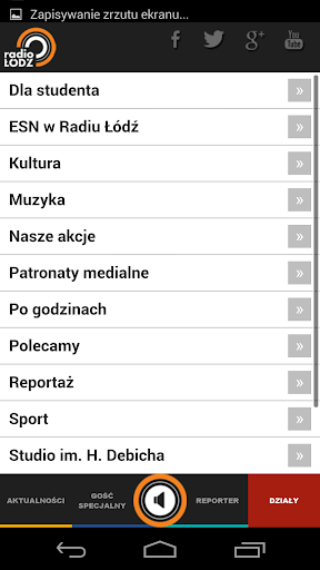 Radio Łódź Screen 3