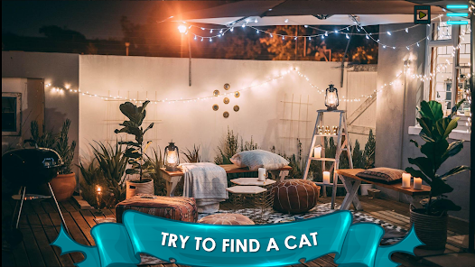 Find a Cat 2: Hidden Object Mod + Apk(Unlimited Money/Cash) screenshots 1