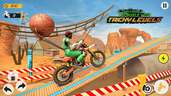 Moto Bike Racing Stunts Game 14.9 screenshots 4