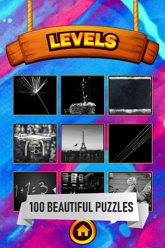 Black And White Jigsaw Puzzle