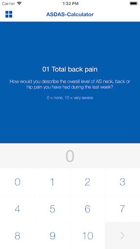 ASAS App Screen 2