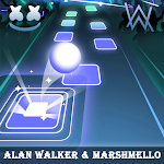 Cover Image of Download New Alan Walker Marshmello Hop Tiles 2021 7.0 APK