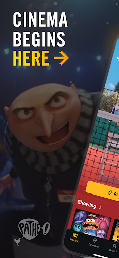 Android application Pathé Switzerland screenshort