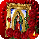 Virgen De Guadalupe Rose icon