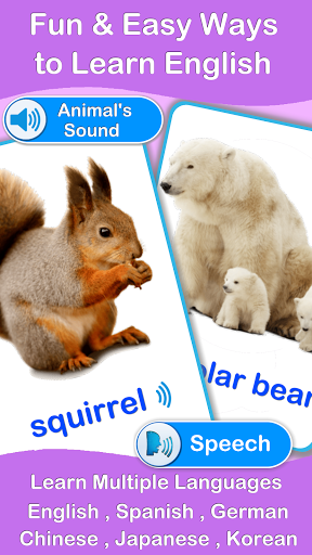 Animals Cards Games Screen 2
