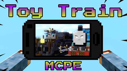 Toy locomotive mod MCPE