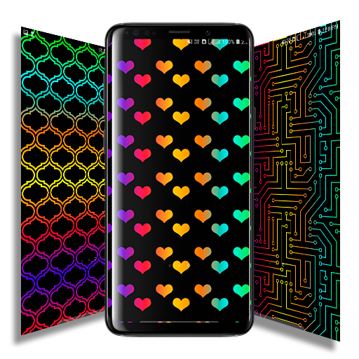 Rainbow Pattern Live Wallpaper - Apps
