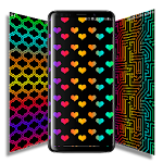 Cover Image of Download Rainbow Pattern Live Wallpaper  APK