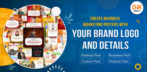 Android application Brand24: Festival Poster Maker screenshort