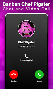 Banban Chef Pigster Video Call